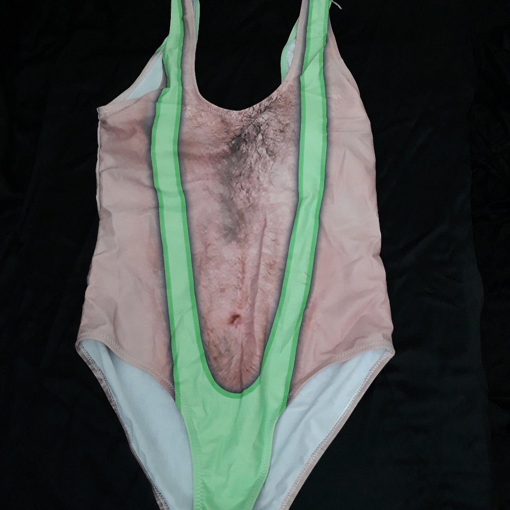 Mankini one piece swimsuit